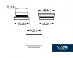 MEDIDAS AIREADOR MOUSSEUR PARA 13170 GROHE